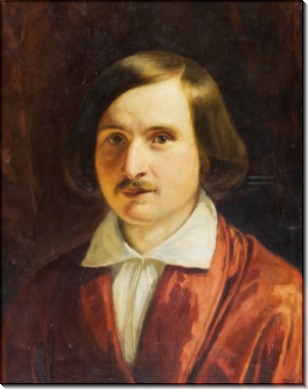 Портрет Н..В Гоголя 1841 копия - Моллер, Фёдор Антонович