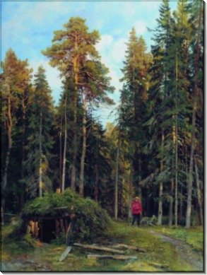 Вечер, 1892 - Шишкин, Иван Иванович