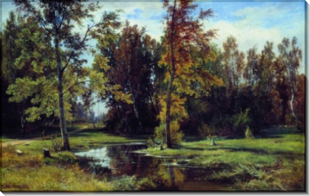 Березовый лес, 1871 - Шишкин, Иван Иванович