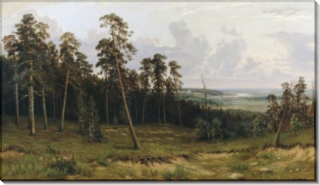 Богатый лог (Пихтовый лес на реке Каме), 1877 - Шишкин, Иван Иванович