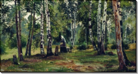 Березовая роща, 1880-1890-е - Шишкин, Иван Иванович