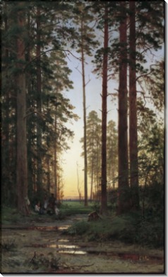 Опушка леса, 1879 - Шишкин, Иван Иванович