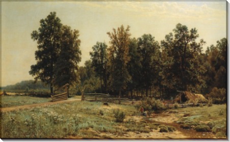 На окраине дубового леса, 1882 - Шишкин, Иван Иванович