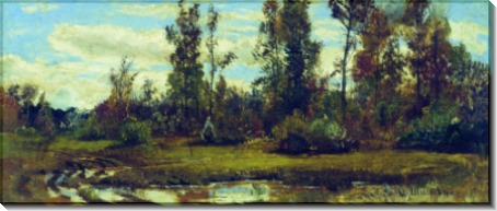 Озеро в лесу - Шишкин, Иван Иванович