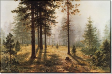 Туман в лесу, 1890-е - Шишкин, Иван Иванович