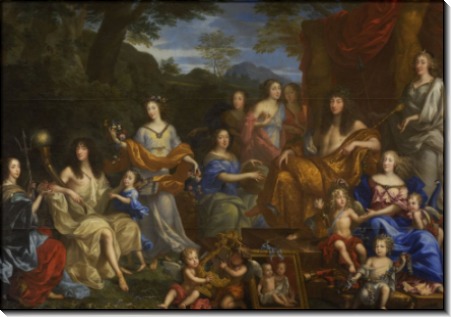 Людовик XIV и королевская семья - Нокре, Жан