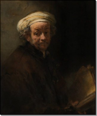 Автопортрет в образе апостола Павла - Рембрандт, Харменс ван Рейн