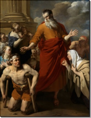 Апостол Павел, исцеляющий хромого в Листре - Дюжарден, Карел
