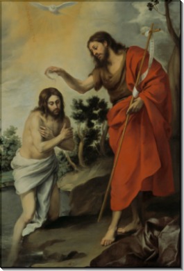 Крещение Христа - Мурильо, Бартоломе Эстебан