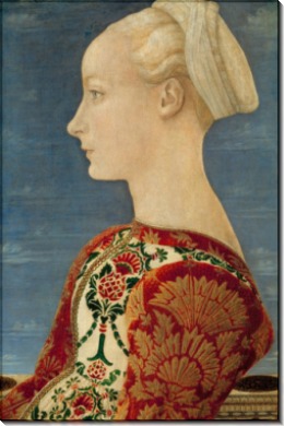 Портрет молодой дамы в профиль - Поллайоло, Антонио дель