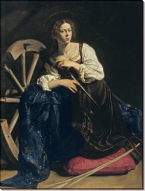 Святая Екатерина Александрийская - Караваджо, Микеланджело Меризи да