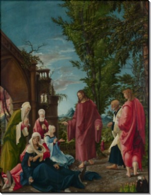 Христос прощается с матерью - Альтдорфер, Альбрехт