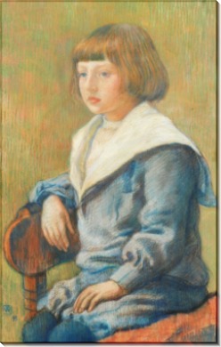 Портрет ребенка, 1899 - Рейссельберге, Тео ван