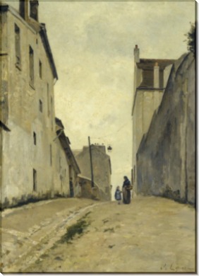 Улица Мон-Сени на Монмартре, 1868-72 - Лепин, Станислас