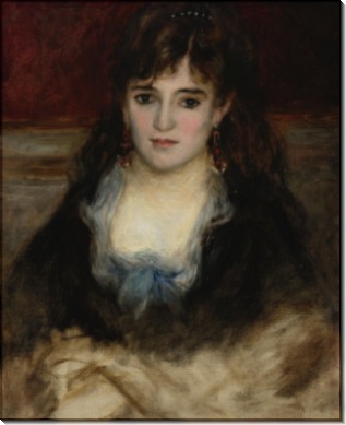 Портрет Нини, 1874 - Ренуар, Пьер Огюст