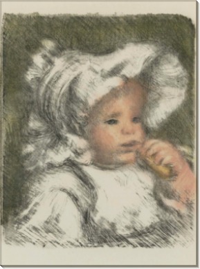 Ребенок с бисквитом - Ренуар, Пьер Огюст