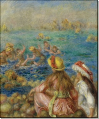 Купальщицы, 1892 - Ренуар, Пьер Огюст