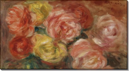 Натюрморт с розами, 1918 - Ренуар, Пьер Огюст