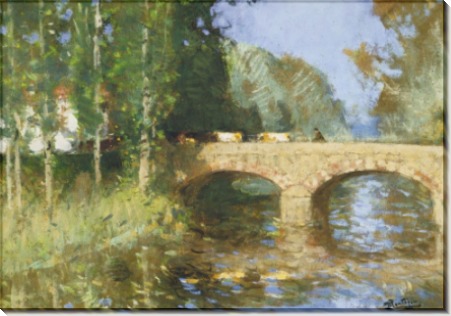 Мост через реку - Монтезен, Пьер-Эжен