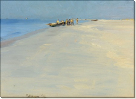 Рыбаки на побережье Скагена, 1891 - Кройер, Педер Северин