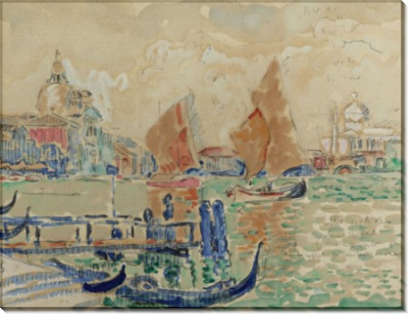 Пейзаж в Венеции, 1904 - Синьяк, Поль