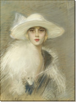 Портрет молодой женщины - Эллё, Поль-Сезар