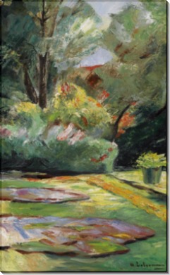 Сад в Ванзе, цветочная терраса, 1925 - Либерман, Макс