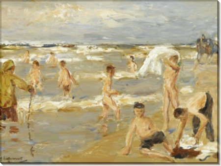 Купание мальчиков, 1909 - Либерман, Макс