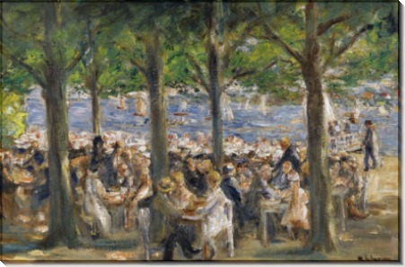 Пивной сад под сенью деревьев, 1920-22 - Либерман, Макс