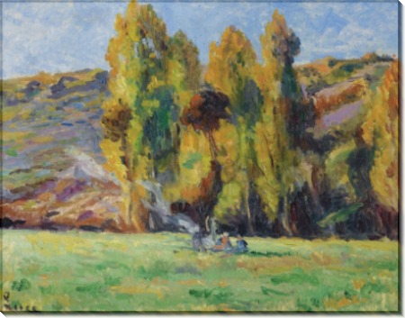 Пейзаж близ Бесси-сюр-Кюр, 1908 - Люс, Максимильен