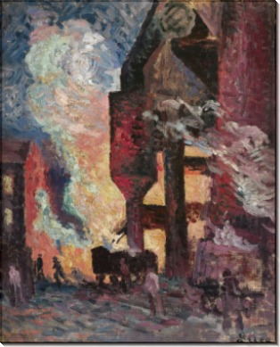 Большая печь, 1896-99 - Люс, Максимильен