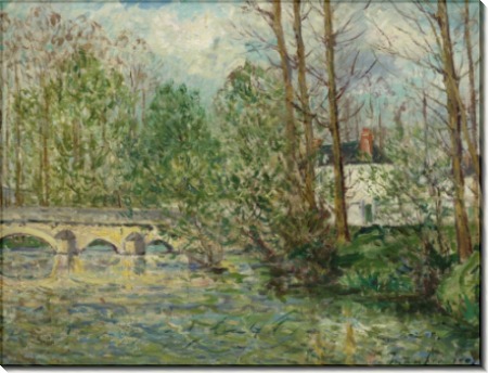 Весенний пейзаж в Лавардене, Луар и Шер, 1907 - Мофра, Максим