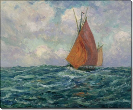 Рыболовное судно в море, 1907 - Мофра, Максим