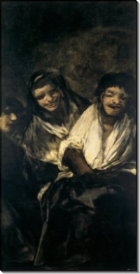 Смеющиеся женщины (черные картины) - Гойя, Франсиско Хосе де