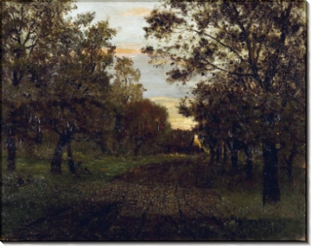 Дорога в лесу. 1881 - Левитан, Исаак Ильич