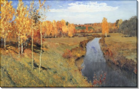 Золотая осень. 1895 - Левитан, Исаак Ильич