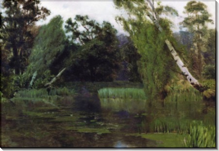 В парке. 1880 - Левитан, Исаак Ильич