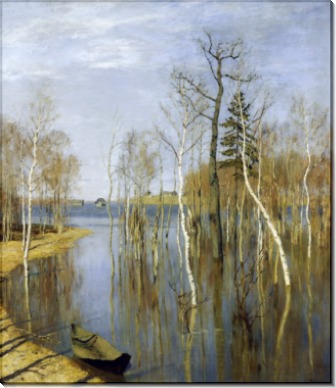 Весна. Большая вода. 1897 - Левитан, Исаак Ильич