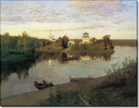 Вечерний звон. 1892 - Левитан, Исаак Ильич