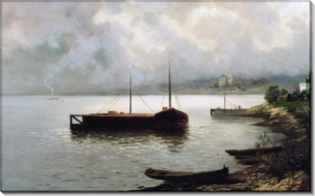 Волга. 1889 - Левитан, Исаак Ильич