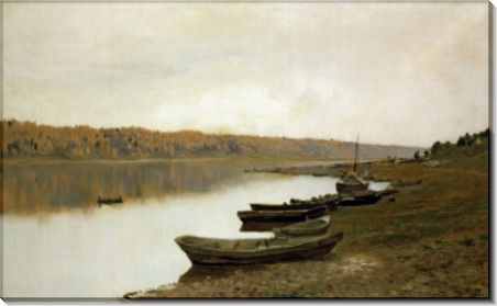 На Волге. 1887-1888 - Левитан, Исаак Ильич