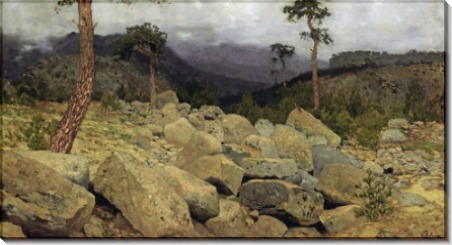 В Крымских горах. 1886 - Левитан, Исаак Ильич
