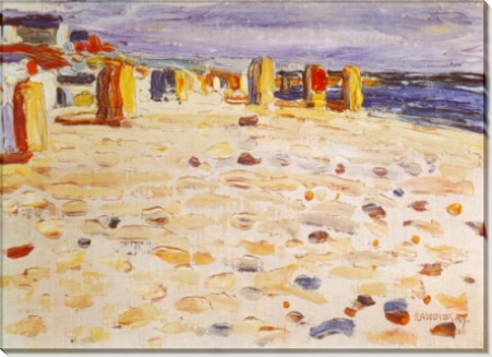 Пляжные корзины в Голландии, 1904 - Кандинский, Василий Васильевич