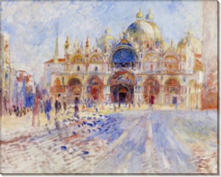 Площадь Святого Марка, Венеция. 1881 - Ренуар, Пьер Огюст