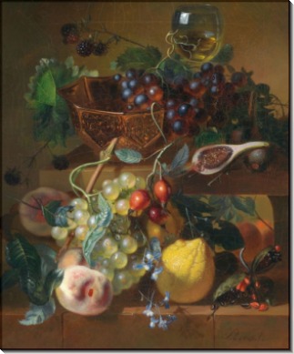 Натюрморт с фруктами - Равензвай, Адриана