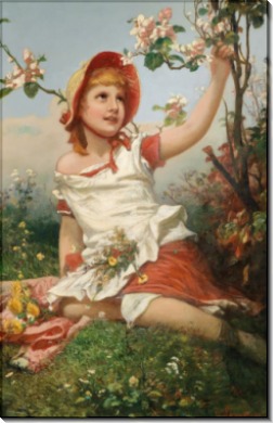 Девочка с цветами - Лицен-Майер, Александер фон