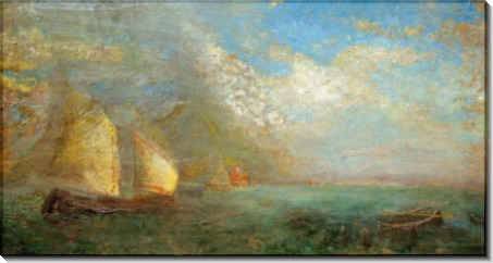 Лодки в море - Редон, Одилон