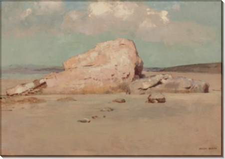 Скалы на пляже - Редон, Одилон