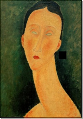 Портрет женщины (Луня) - Модильяни, Амадео