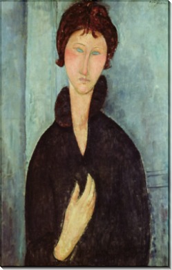 Женщина с голубыми глазами - Модильяни, Амадео